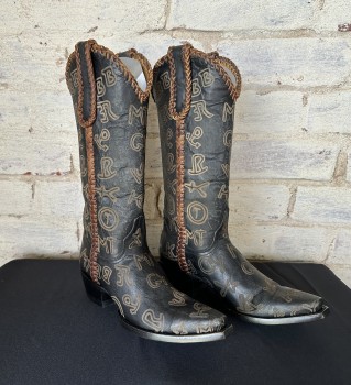 Branded - Black/tan