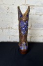 Viola - Brass 13”  (bluebonnet flowers)